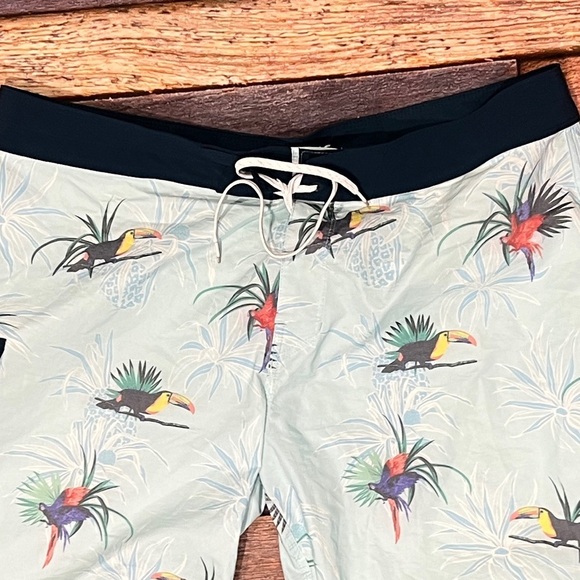 Billabong Recycler shorts Lite Blue Bird Board Shorts Swim Trunks Men's - Picture 3 of 7